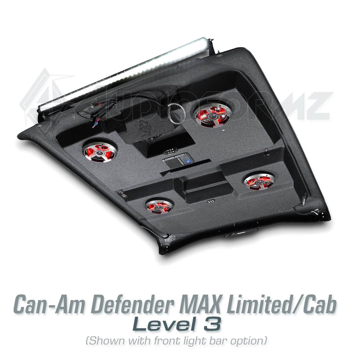 2016-2025 Can-Am Defender MAX HD7-HD10 Limited/Cab Stereo Tops (4-Door)