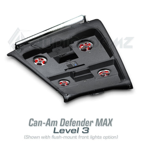 2026+ Can-Am Defender MAX HD11 Stereo Tops (4-Door)