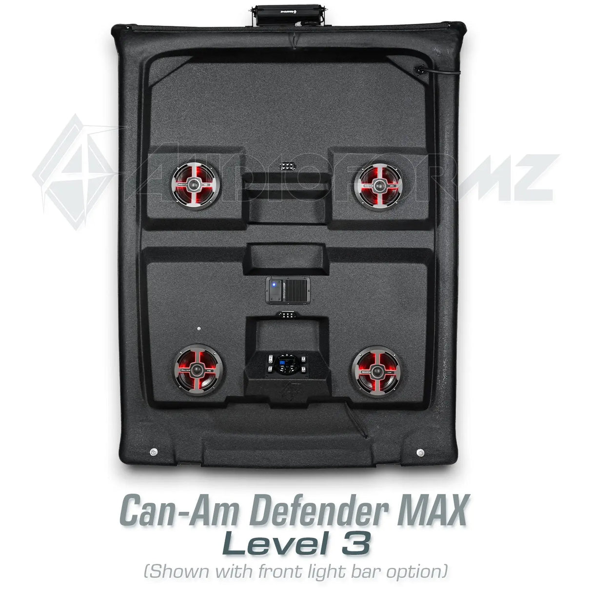2016+ Can-Am Defender MAX HD7-HD10 Stereo Tops (4-Door) Can-Am