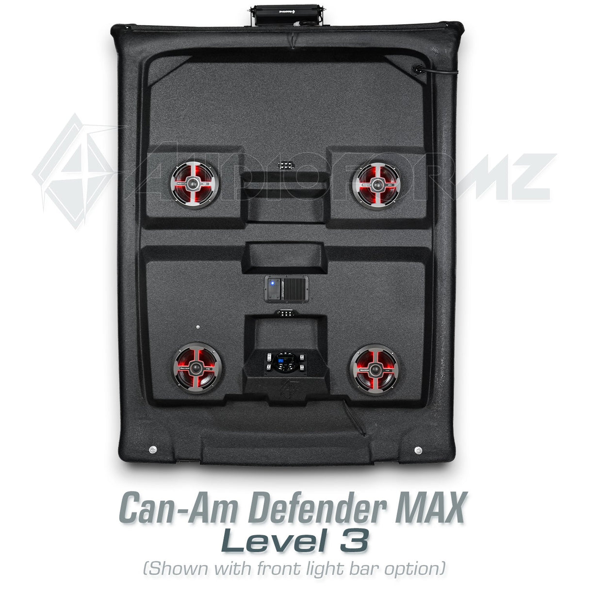 2026+ Can-Am Defender MAX HD11 Stereo Tops (4-Door)