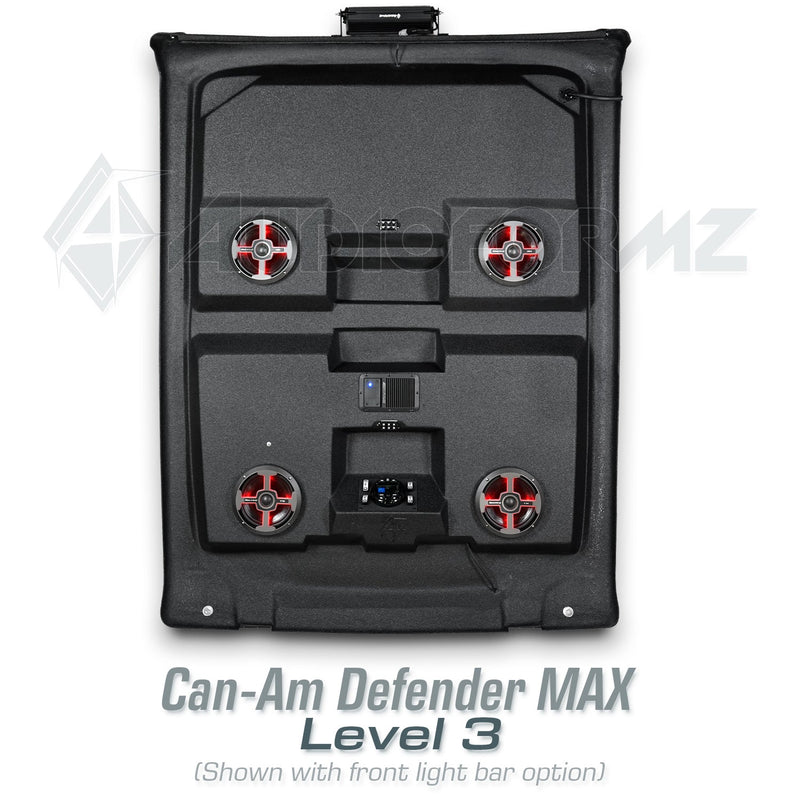 2016+ Can-Am Defender MAX HD7-HD10 Stereo Tops (4-Door)