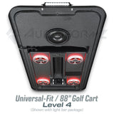 88in Universal-Fit Golf Cart Stereo Tops (4-Seat)