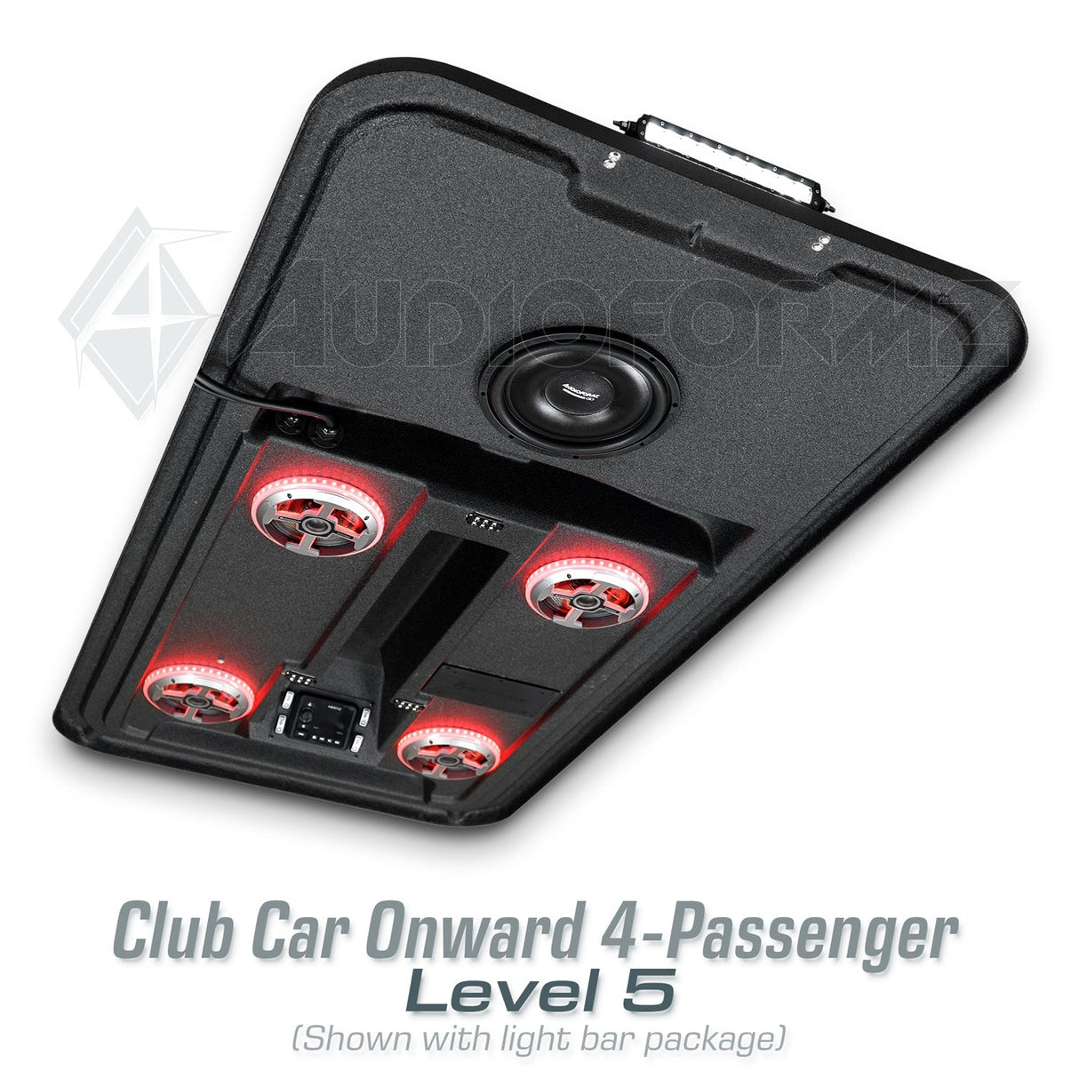 Club Car Onward 4-Passenger Golf Cart Stereo Tops (4-Seat) Club Car