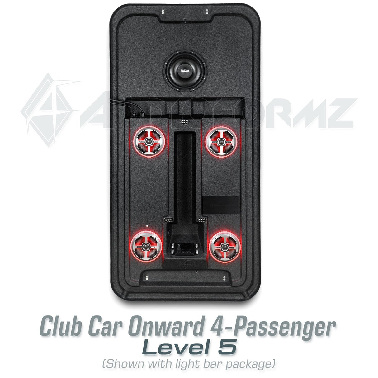 Club Car Onward 4-Passenger Golf Cart Stereo Tops (4-Seat) Club Car