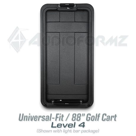 88in Universal-Fit Golf Cart Stereo Tops (4-Seat) Universal-Fit