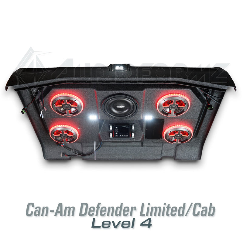 2016-2025 Can-Am Defender HD7-HD10 Limited/Cab Stereo Tops (2-Door)