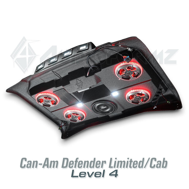 2016-2025 Can-Am Defender HD7-HD10 Limited/Cab Stereo Tops (2-Door)