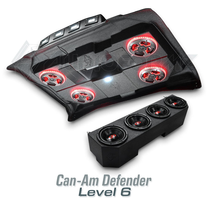 2016+ Can-Am Defender HD7-HD10 Stereo Tops (2-Door)