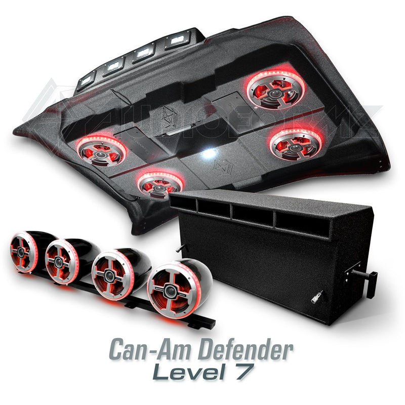 2016+ Can-Am Defender HD7-HD10 Stereo Tops (2-Door)