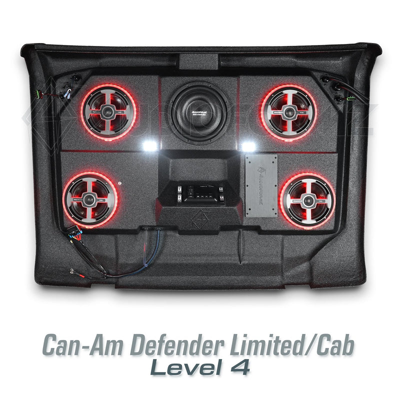 2016-2025 Can-Am Defender HD7-HD10 Limited/Cab Stereo Tops (2-Door)