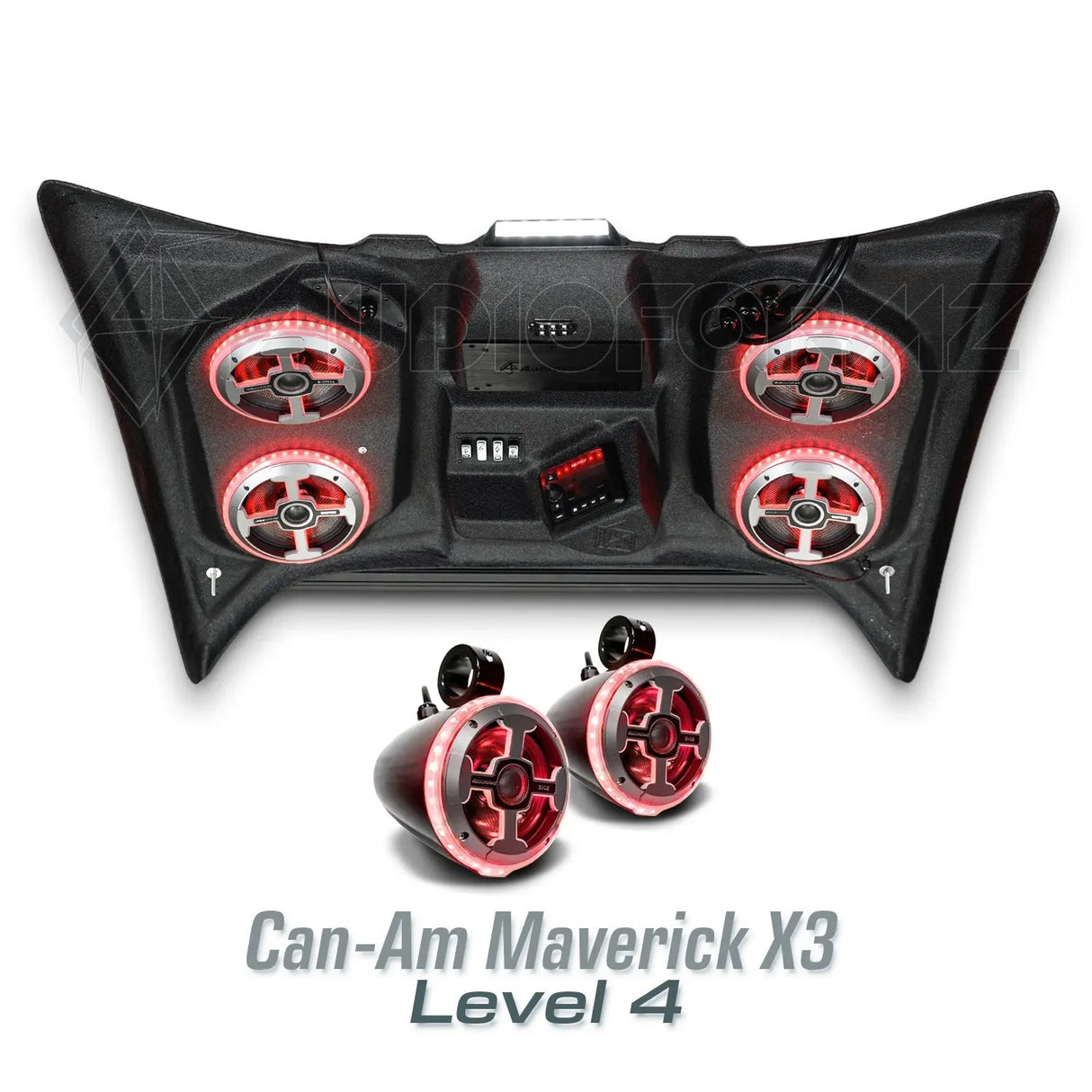 2017+ Can-Am Maverick X3 Stereo Top (2-Seat) Can-Am