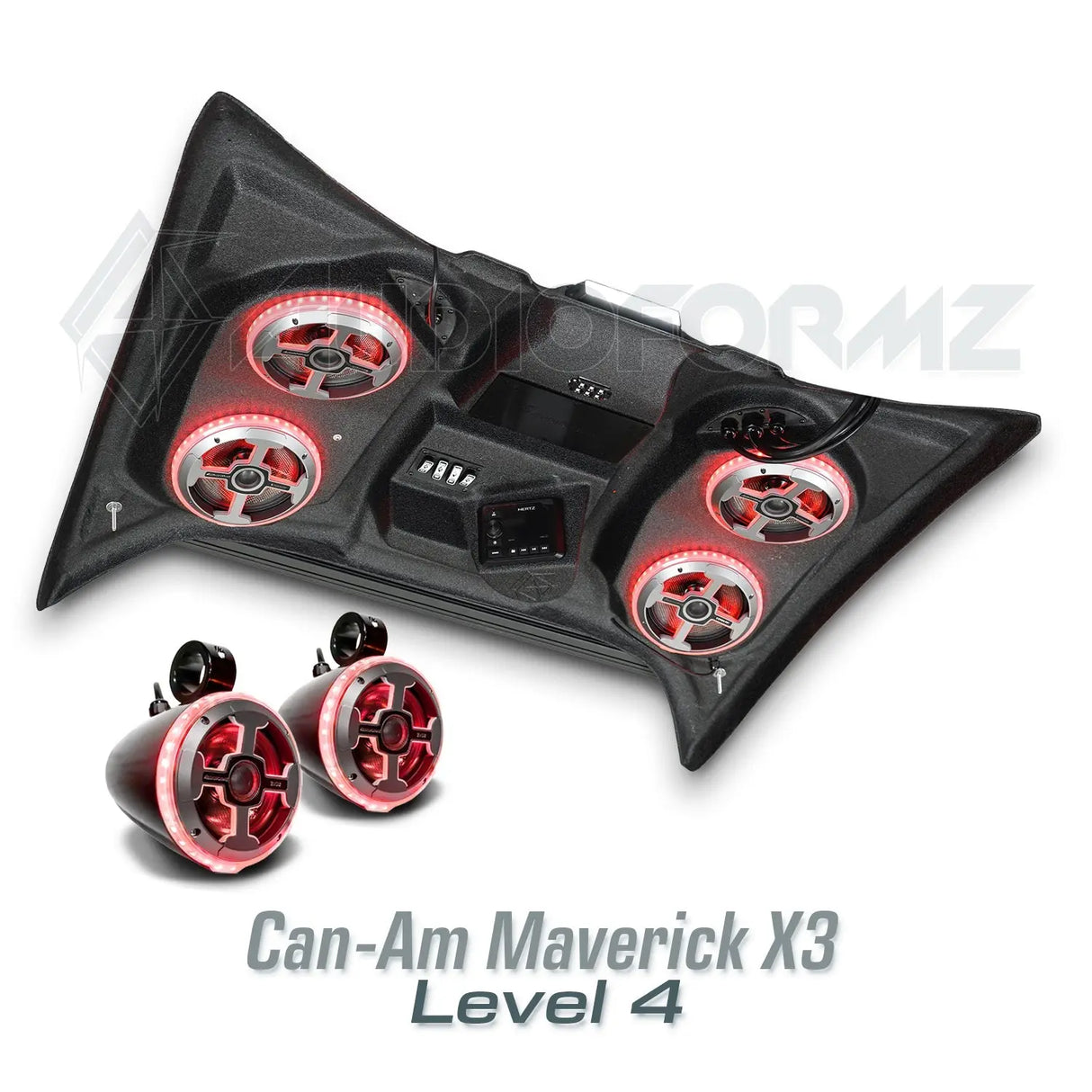 2017+ Can-Am Maverick X3 Stereo Top (2-Seat) Can-Am