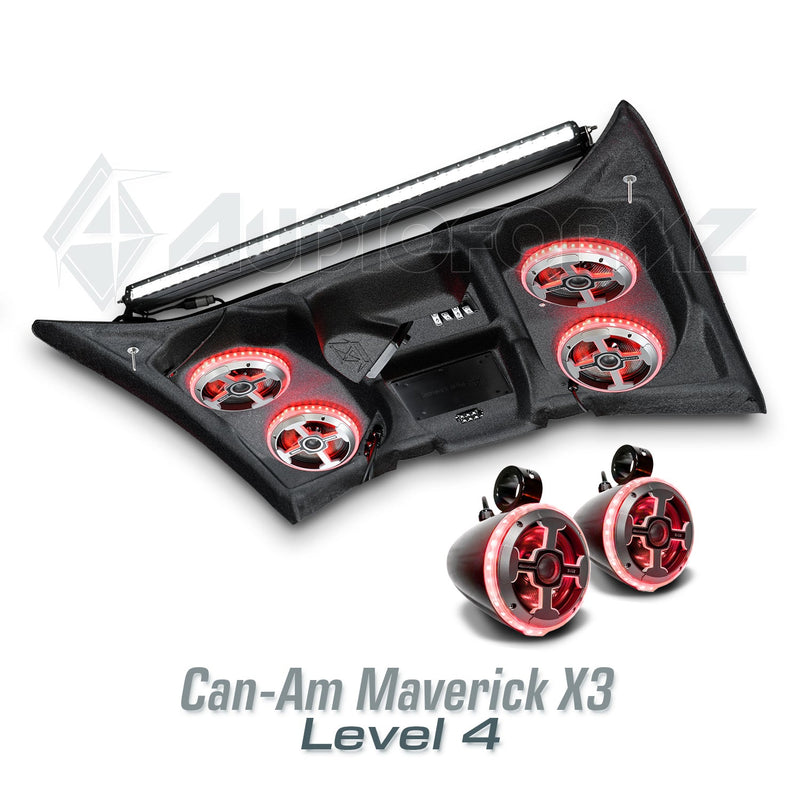 2017+ Can-Am Maverick X3 Stereo Top (2-Seat)