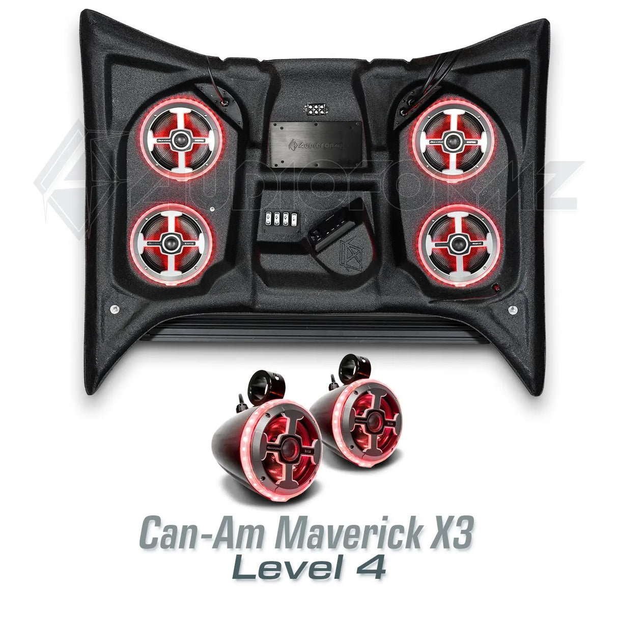 2017+ Can-Am Maverick X3 Stereo Top (2-Seat) Can-Am