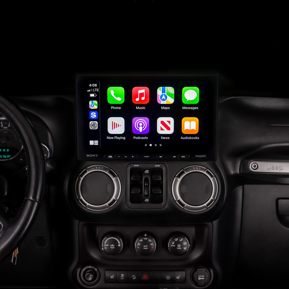 Sony XAV-AX8500 Plug and Play Bundle | '07' - '18 JK Wrangler