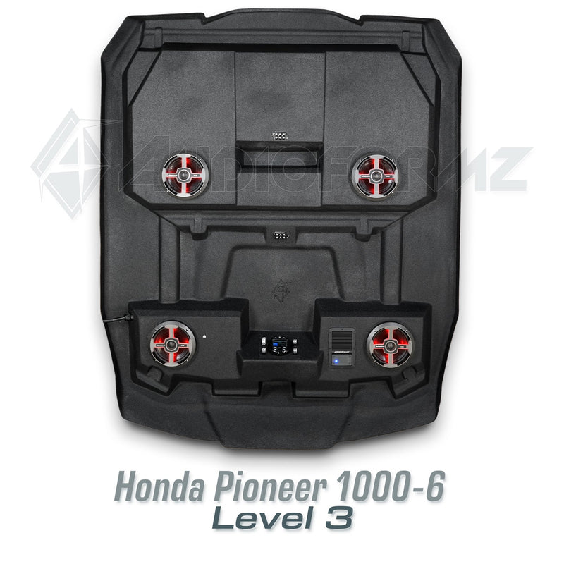 2016+ Honda Pioneer 1000-6 Stereo Tops (4-Door)