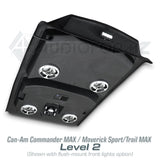 2021+ Can-Am Commander MAX / 2019+ Maverick Sport MAX Stereo Tops (4-Seat) Can-Am