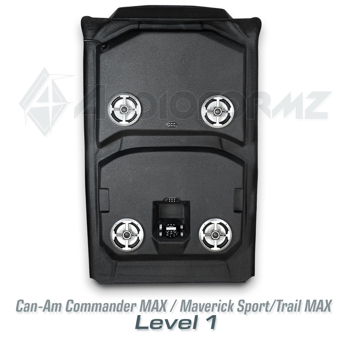 2021+ Can-Am Commander MAX / 2019+ Maverick Sport MAX Stereo Tops (4-Seat)