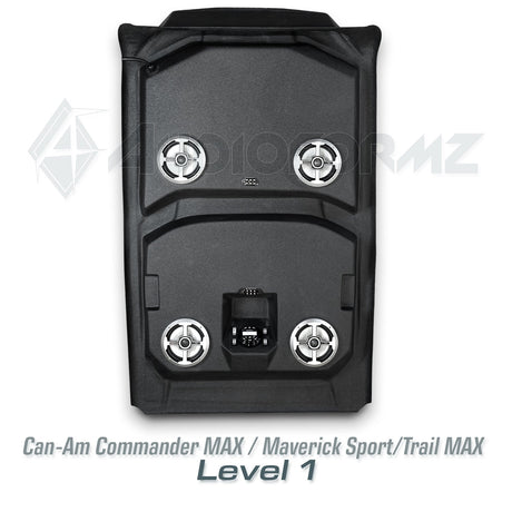 2021+ Can-Am Commander MAX / 2019+ Maverick Sport MAX Stereo Tops (4-Seat)