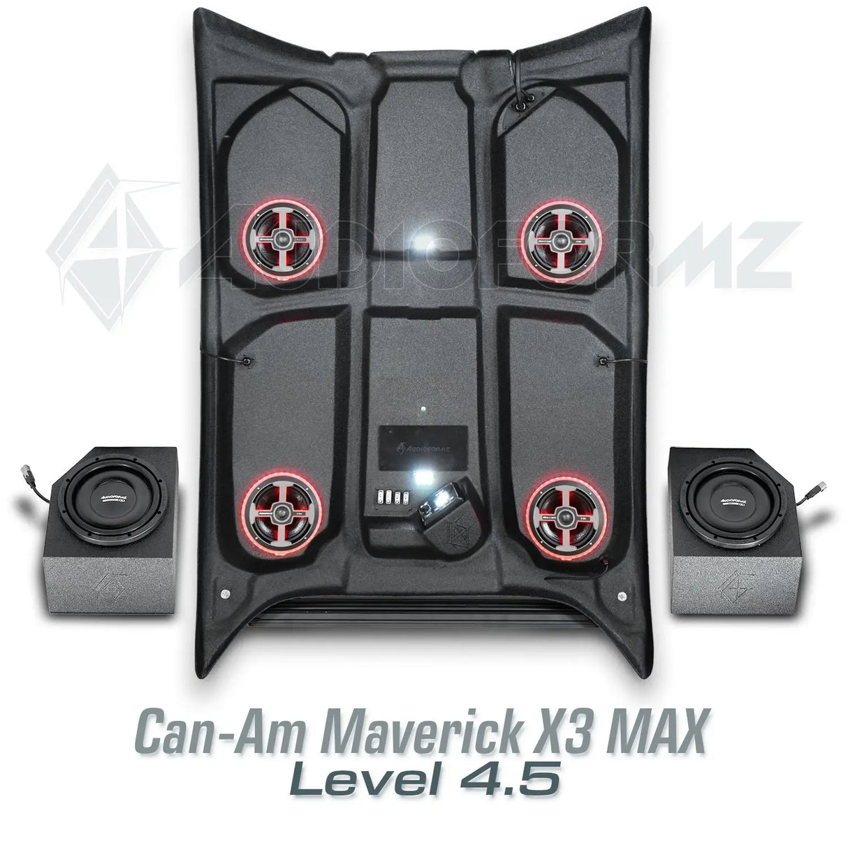 Can-Am Maverick X3 MAX Stereo Tops (4-Seat) Can-Am