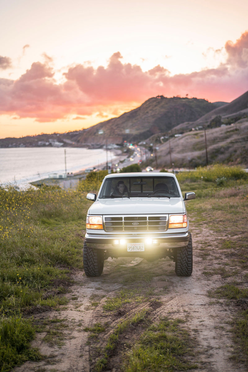 (1992-1997) F-Series & Bronco - OBS Bumper Fog Light Brackets