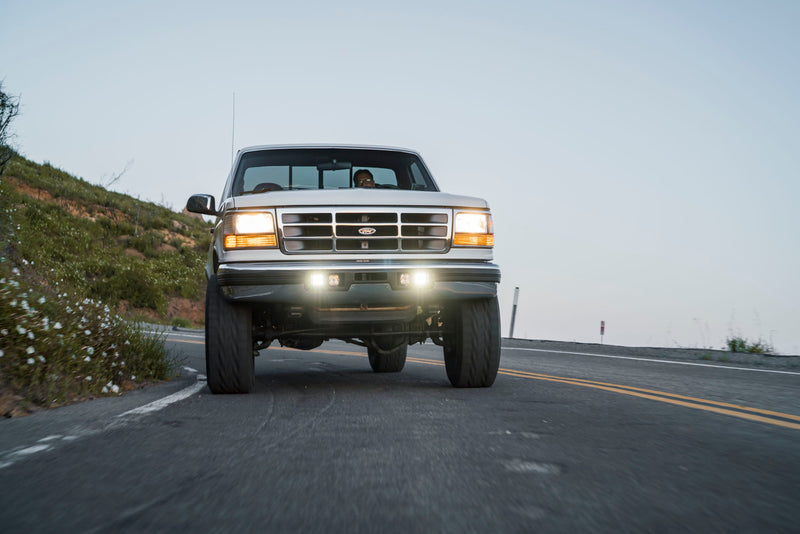 (1992-1997) F-Series & Bronco - OBS Bumper Fog Light Brackets