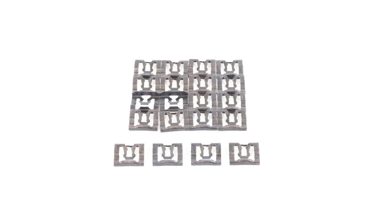 Precision Windshield Molding Clip Kit - 1980-1997 - F-series/Bronco Precision