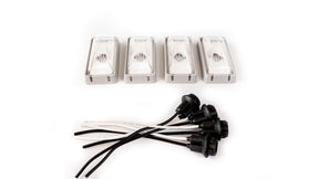Complete Performance Clear OBS Dually Fender Light Kit - 1980-1997 Ford F-Series Complete Performance