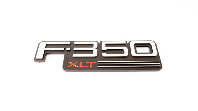 Complete Performance F350 XLT Badge - 1992-1997 Ford F-Series Complete Performance