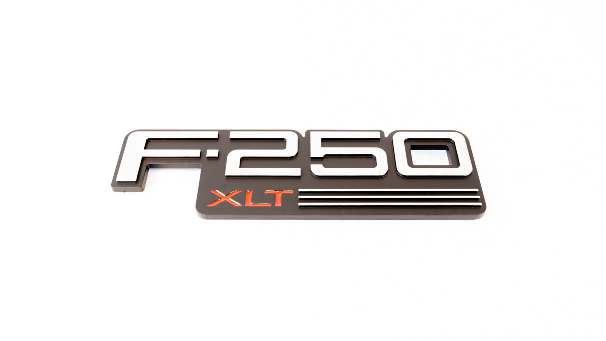 Complete Performance F250 XLT Badge - 1992-1997 Ford F-Series Complete Performance