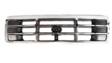 Complete Performance Chrome Grille - 1992-1997 Ford F-Series & Bronco Complete Performance