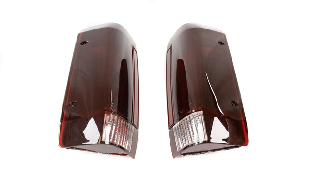 Complete Performance Smoked Red Tail Lights - 1980-1997 Ford F-Series & Bronco Complete Performance