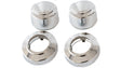 Complete Performance Front Wheel Center Hub Cap Set - (Open - 4x4) - 1992-1997 Ford F-Series Complete Performance