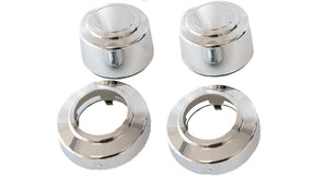 Complete Performance Front Wheel Center Hub Cap Set - (Open - 4x4) - 1992-1997 Ford F-Series Complete Performance