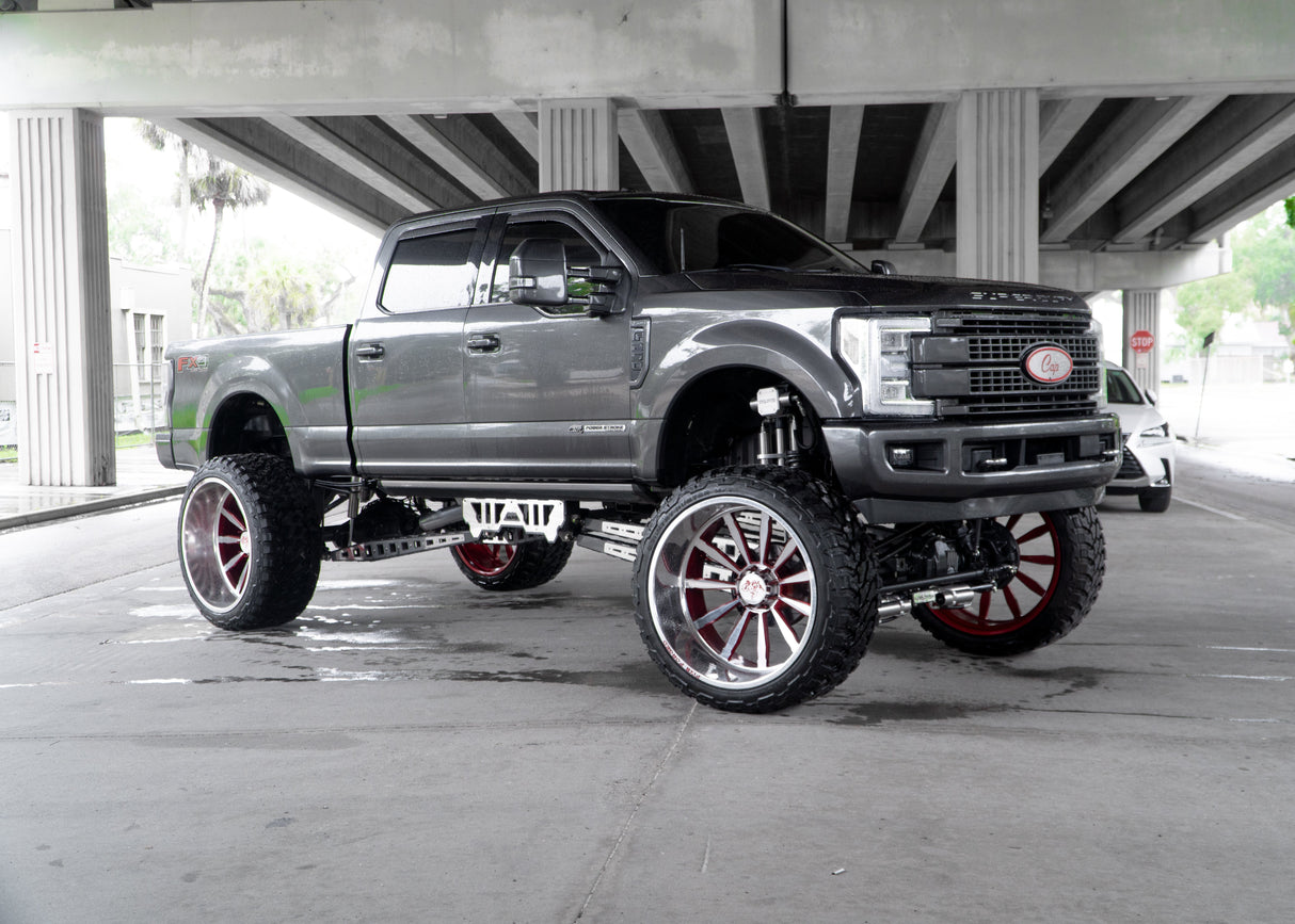 Ford Super Duty 10"-12" Inch Long Arm 4 Link Lift Kit Papis