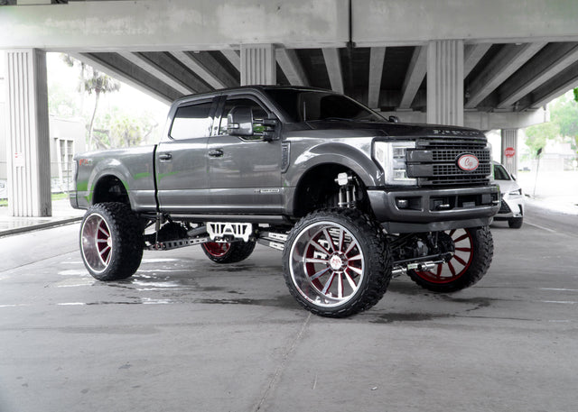 Ford Super Duty 10"-12" Inch Long Arm 4 Link Lift Kit Papis