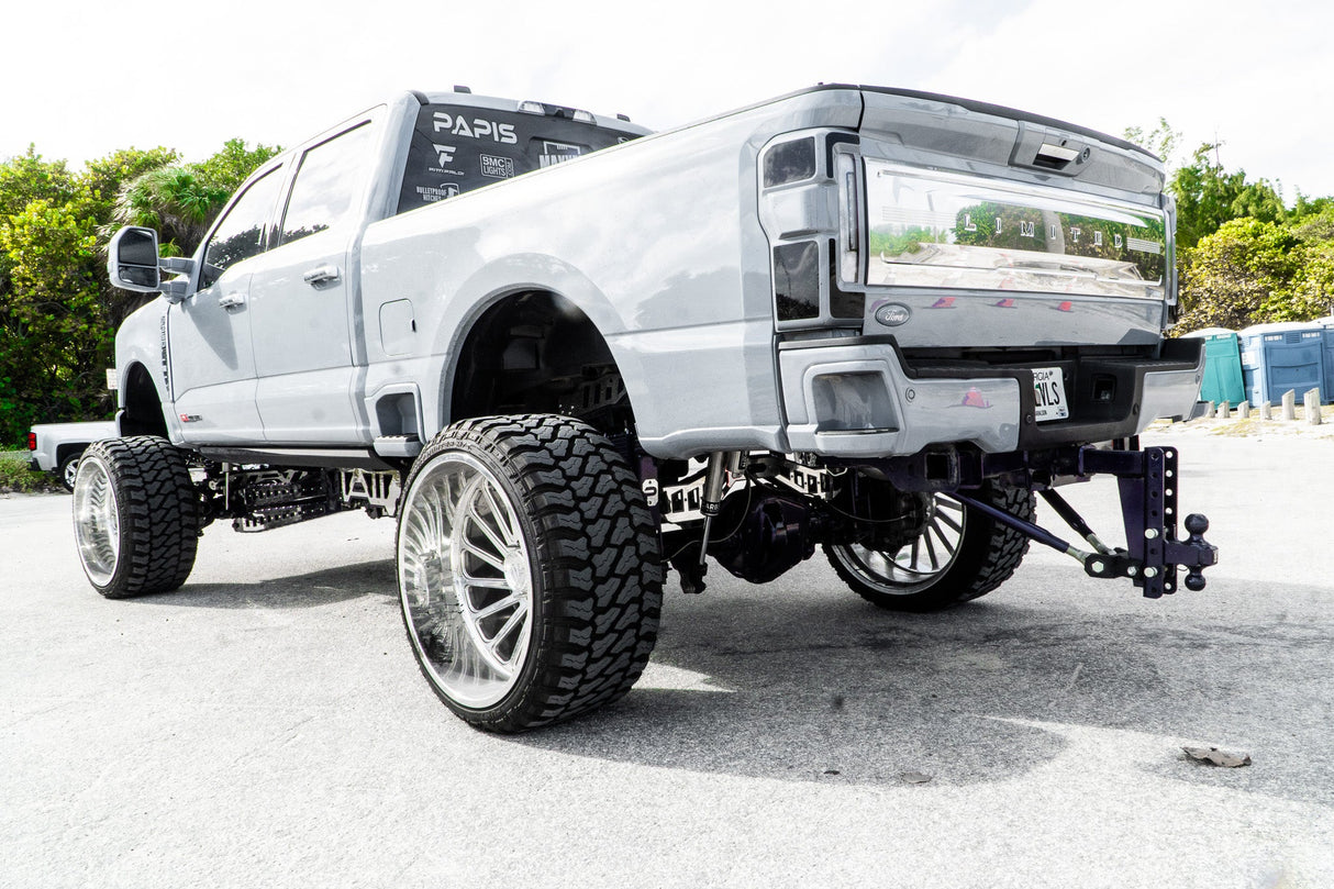 Ford Super Duty 10"-18" High Steer Long Arm 4 Link Lift Kit Papis