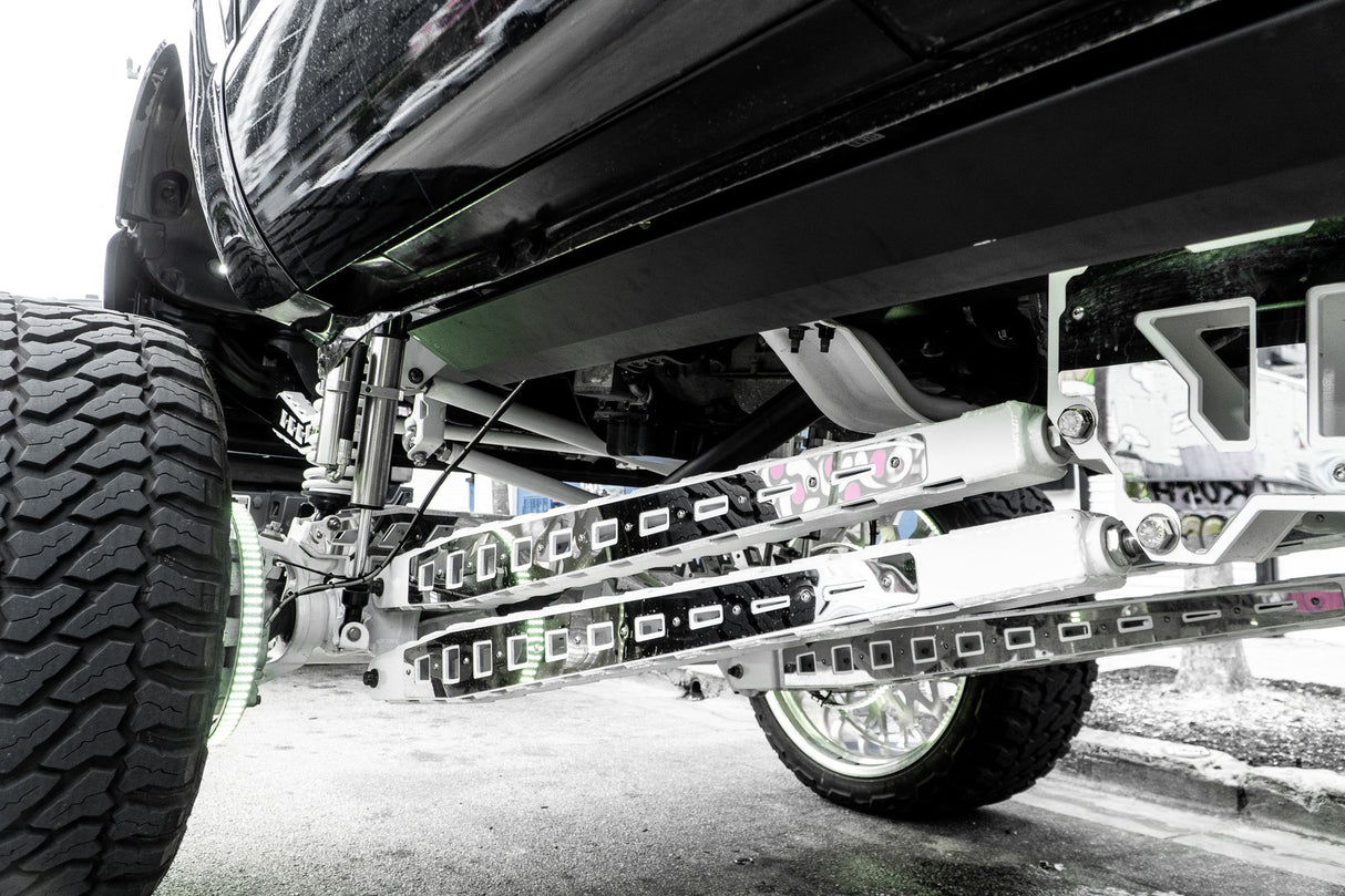 Ford Super Duty 10"-18" High Steer Long Arm 4 Link Lift Kit Papis