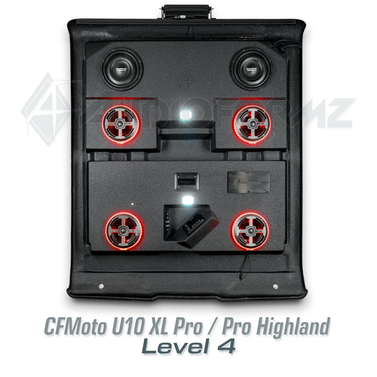 2025+ CFMoto UForce U10 XL Pro Stereo Tops (4-Door) CFMoto
