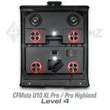 2025+ CFMoto UForce U10 XL Pro Stereo Tops (4-Door) CFMoto