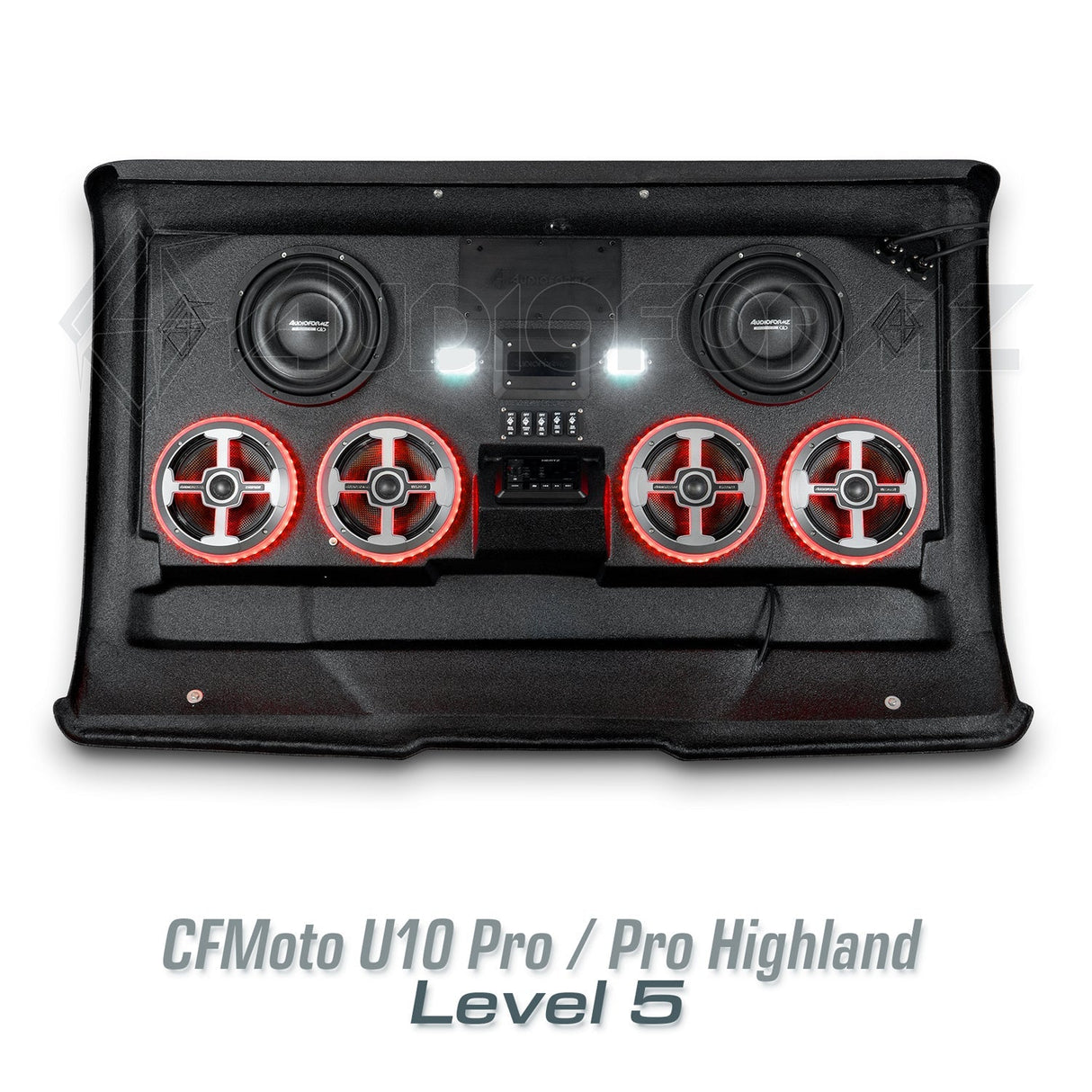 2025+ CFMoto UForce U10 Pro Highland Stereo Tops (2-Door) CFMoto