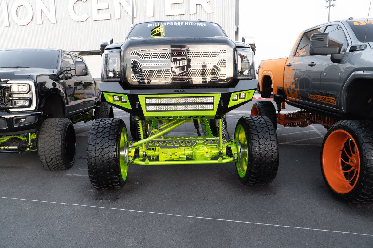 Ford Super Duty 18"-24" Front & Rear 4 Long Arm Lift Kit Papis