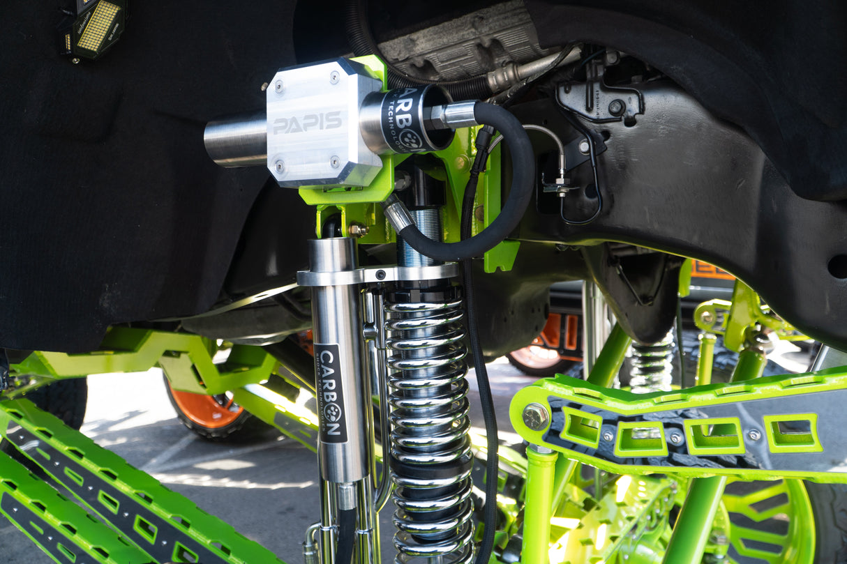 Super Duty Stainless Steel Braided Extended Brake Lines (Front) Papis