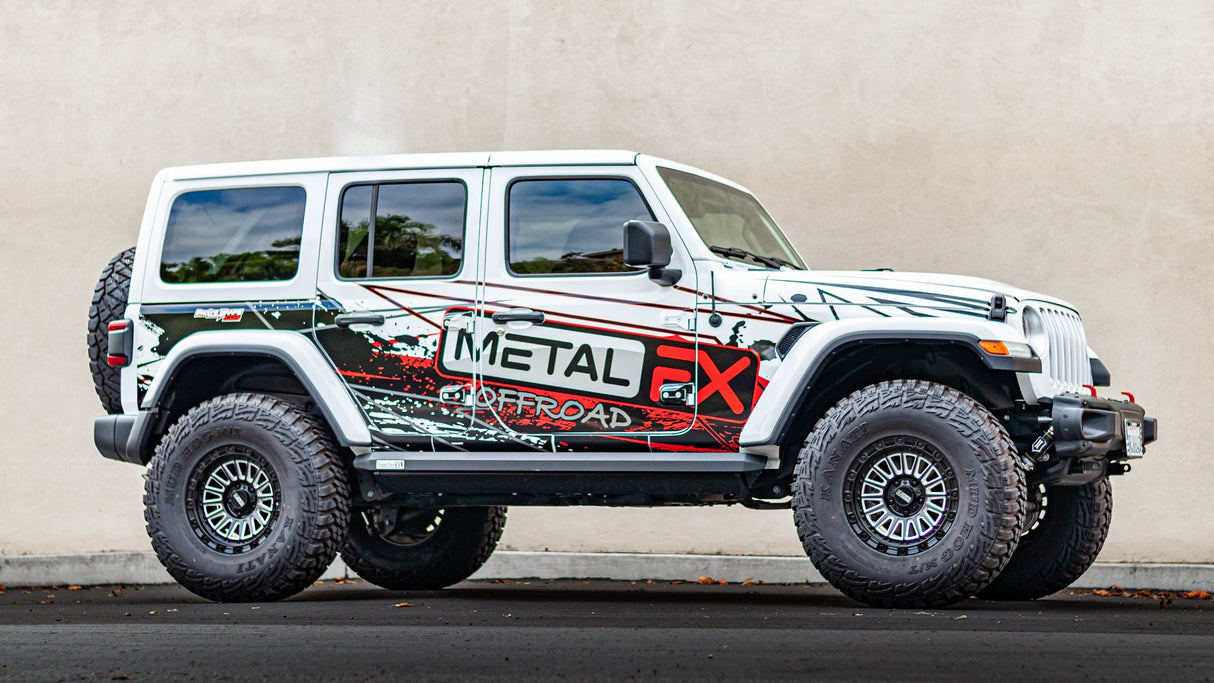 Rogue Truck Wheel - Satin Black Contrast Cut by MetalFX