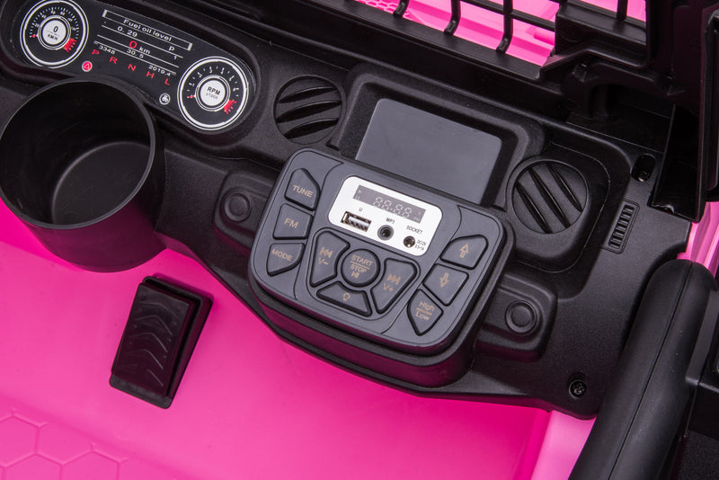 2026 Ride On Electric Truck 2 Seater For Children W/Magic Cars® Wireless Parental Control