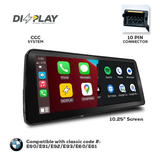 10.25" DIZZPLAY for BMW 5 Series (E60/E61) 2004-2008 equipped with the CCC* system - UHD ZZ2
