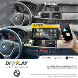 10.25" DIZZPLAY for BMW X5-X6 (E70/E71) 2010-2014 equipped with the CIC* system - LHD ZZ2