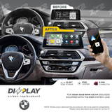 10.25" DIZZPLAY for BMW X3/X4 (G01/G02) 2018-2019 equipped with the EVO system - UHD ZZ2