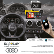 10.25" DIZZPLAY for AUDI A3 (8V) 2014-2020 equipped with the MIB2 - LHD ZZ2