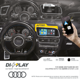 8.9" DIZZPLAY for AUDI Q5 (8R) 2008-2017 equipped with the 3G MMI system - LHD ZZ2